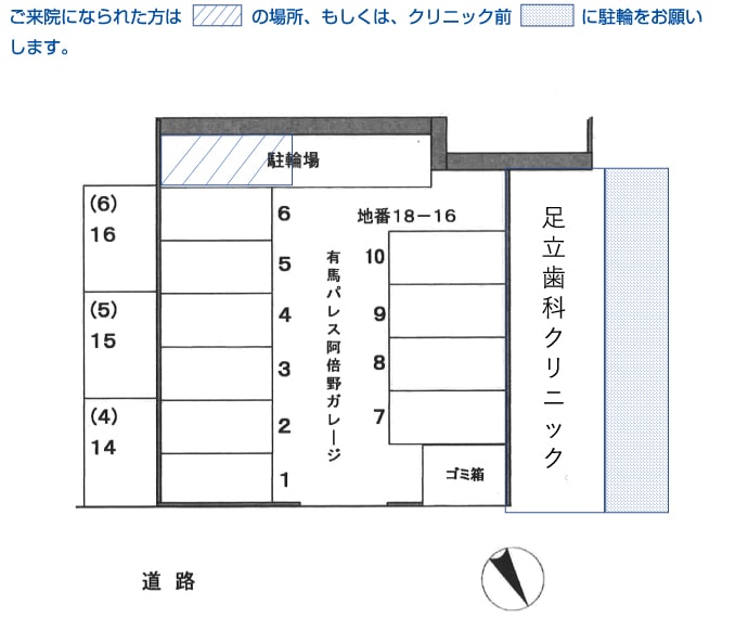 駐輪場について